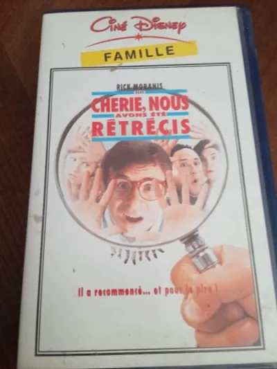 Vhs "chérie,nous avons été rétrécis " - CD, DVD & Vinyles - Saint-Satur (18300)