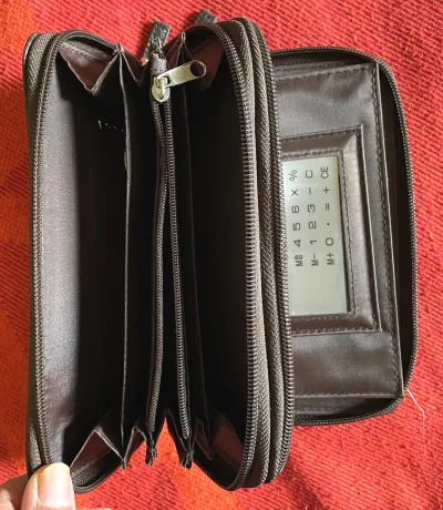Portefeuille avec porte cartes et porte clés - photo 3