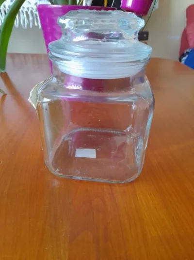 Bonbonnière en verre vide - photo 3