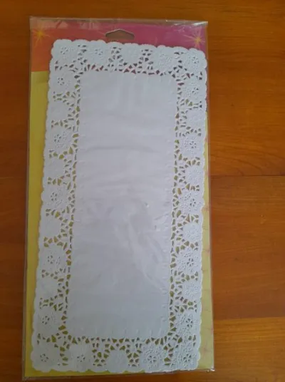 15 napperons papier rectangulaire 34 x 17 cm - Collection - Saint-Satur (18300)