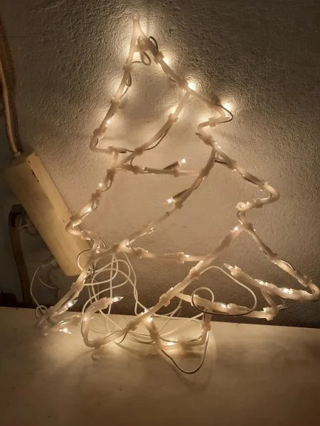 Sapin lumineux électrique - Décoration - Saint-Satur (18300)