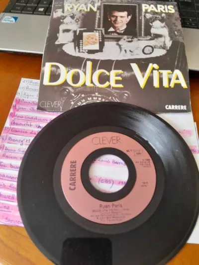 45t " ryan paris " - CD, DVD & Vinyles - Saint-Satur (18300)