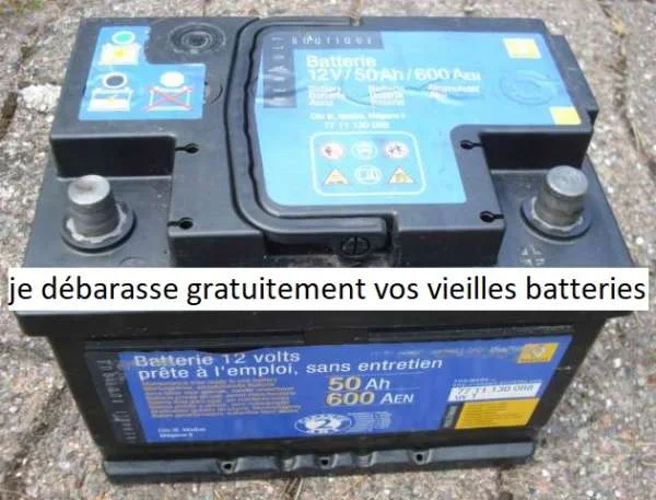 Débarras gratuit de batteries auto - Autres Services - Monnetier-Mornex (74560)