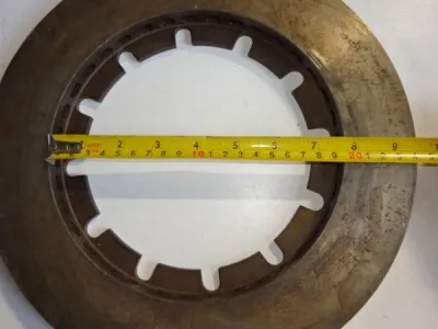 Disques de frein arrière pour maserati khamsin et - photo 4