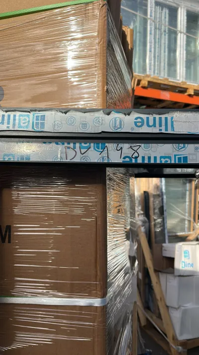 Fenêtre un vantail en alu 7016 sans vitrage - photo 2