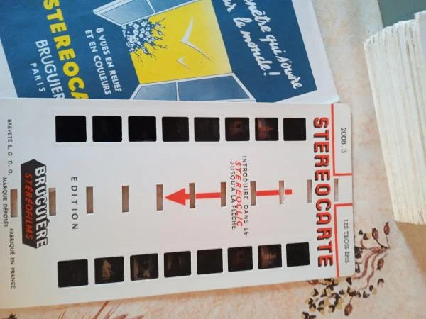 Stéréocarte 2008.3 les trois epis - Collection - Saint-Satur (18300)