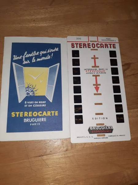 Stéréocarte 3510 parc zoologique 6 - Collection - Saint-Satur (18300)