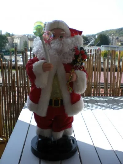 Lot pere-noel-renne-photophore-decor a accrocher - Décoration - Sochaux (25600)