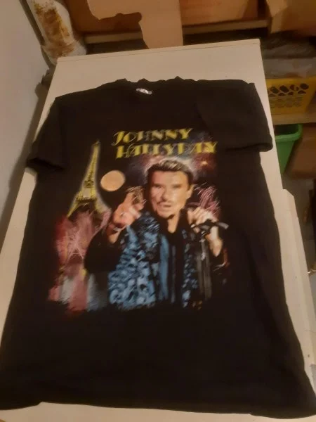 Tee shirt jonnhy halliday - Vêtements Homme - Saint-Satur (18300)