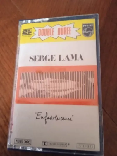 Cassette audio " serge lama " - CD, DVD & Vinyles - Saint-Satur (18300)