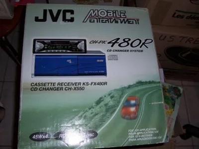 Auto radio jvc ks-fx480r avec un chargeur de 12 cd - photo 2