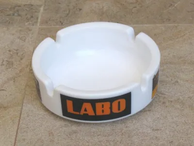 Cendrier publicitaire huiles labo - Collection - Maule (78580)