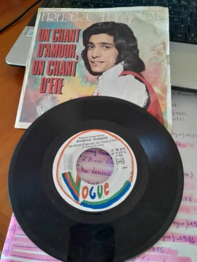 45t " frédéric françois " - CD, DVD & Vinyles - Saint-Satur (18300)