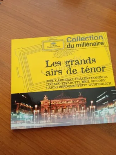 Cd " les plus grands airs de ténor" - CD, DVD & Vinyles - Saint-Satur (18300)