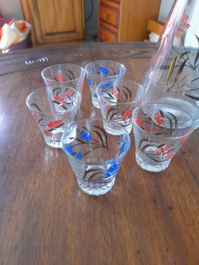 Service à Liqueur en Verre - - photo 3