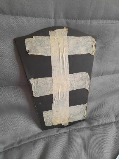 Ancien petit miroir ciselé - oiseau - - photo 4