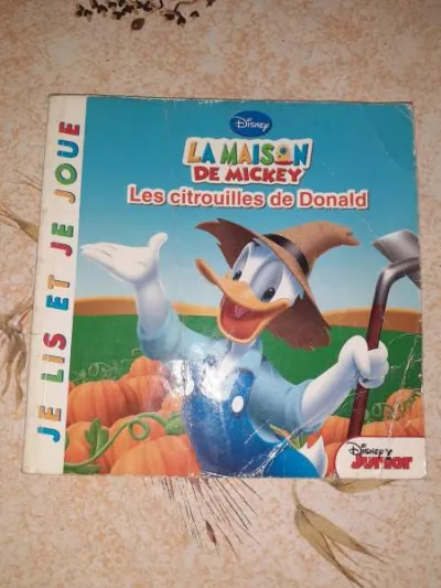 La maison de mickey : les citrouilles de donald - Livres