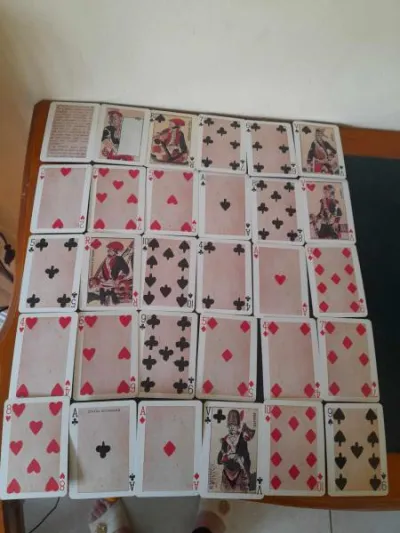 Jeu de 54 cartes à jouer - jeu de l'an 2 - b.p. gr - photo 2