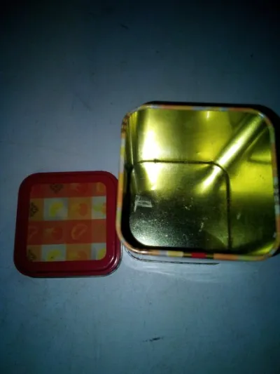 Boite métal publicitaire - boite vide - photo 2