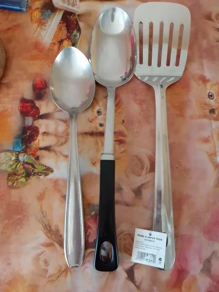 Lot 3 ustansiles pour le cuisine inox - Collection - Saint-Satur (18300)