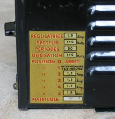 Régulateur de tension dynatra vintage - photo 2