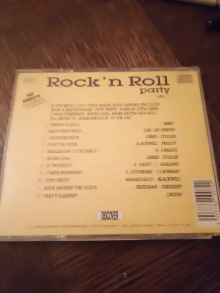 Cd rock 'n roll party vol1 - CD, DVD & Vinyles - Saint-Satur (18300)