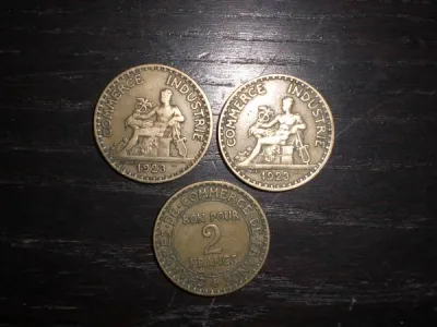 Lot n°11 ou n°12 ou n°13 pieces 1frs-50 cts-bon... - photo 2