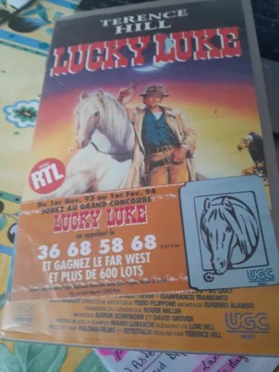 Cassette vhs " lucky-luke " - CD, DVD & Vinyles - Saint-Satur (18300)