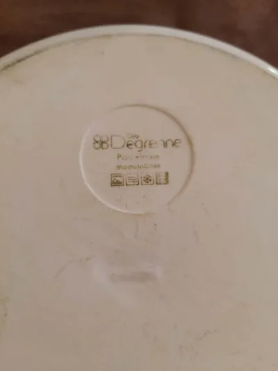 Guy Degrenne - Plat Rond à Oreille en Porcelaine - photo 4