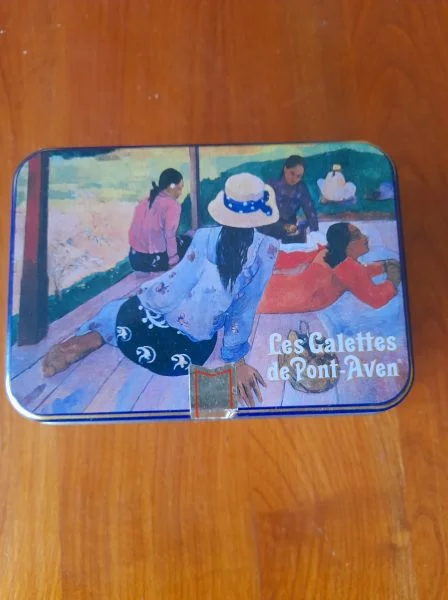 Boite métal publicitaire vide - Décoration - Saint-Satur (18300)