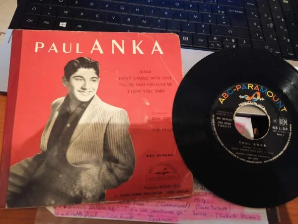 45t " paul anka " - CD, DVD & Vinyles - Saint-Satur (18300)