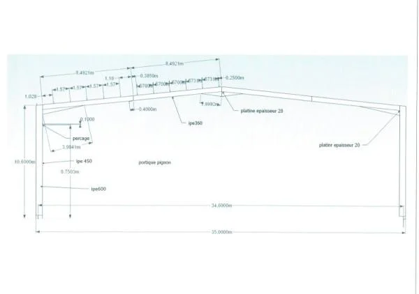 Charpente métallique - Autre Matériel Pro - Castelnaudary (11400)