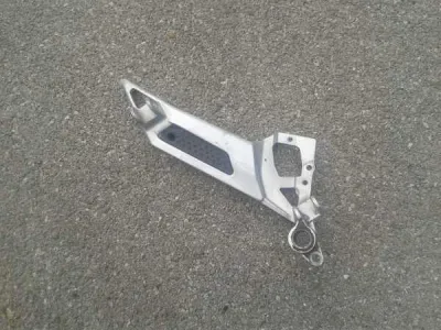 Platine repose pied avd yamaha 1300 fjr 2008 - photo 3