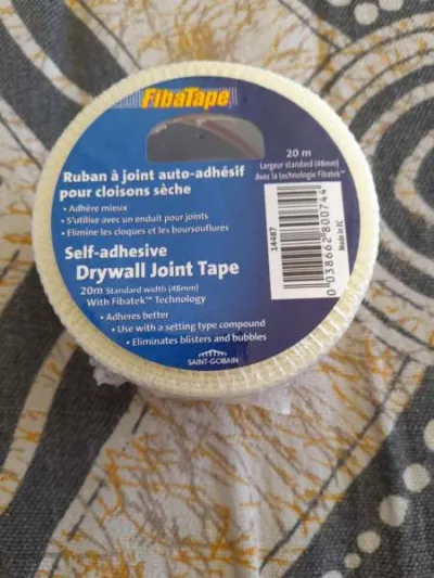 Fibatape - ruban à joint auto - adhésif - photo 3