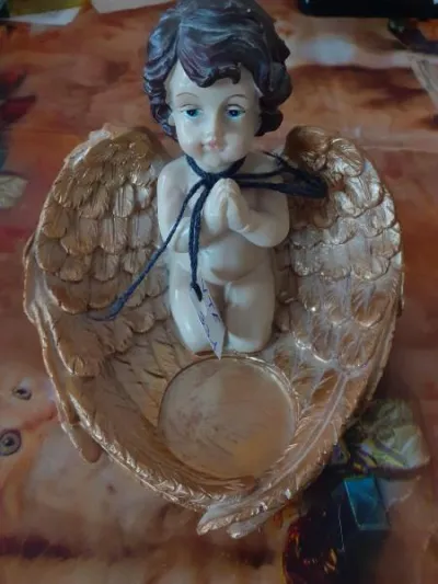 Bougeoir porte bougie ange - Décoration - Saint-Satur (18300)