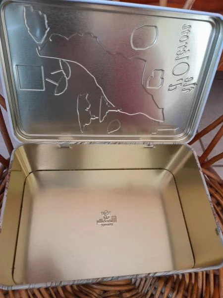 Boite à biscuit vide ile d'oléron france - Collection - Saint-Satur (18300)