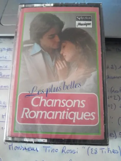 Cassette audio " chansons romantiques " - CD, DVD & Vinyles - Saint-Satur (18300)