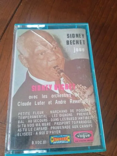 Cassette audio " sidney béchet" - CD, DVD & Vinyles - Saint-Satur (18300)