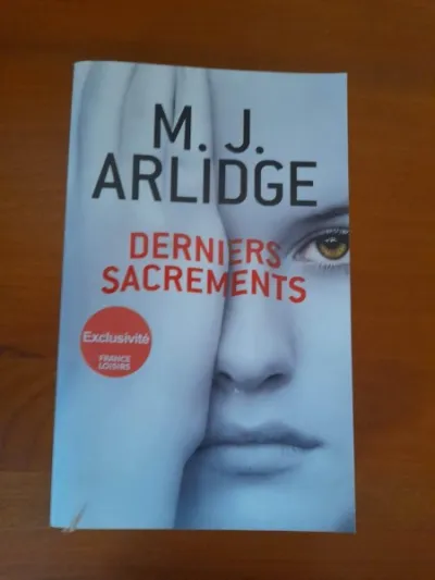 Livre m.j arlidge - derniers sacrements - Livres - Saint-Satur (18300)