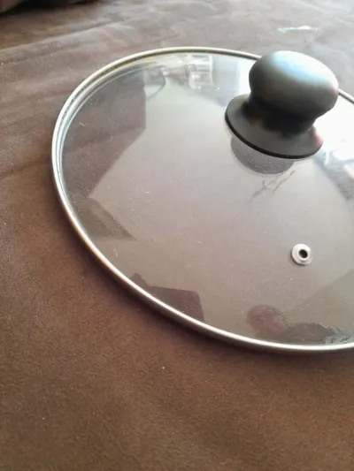 Couvercle de Cuisson Rond en Verre Transparent - photo 2