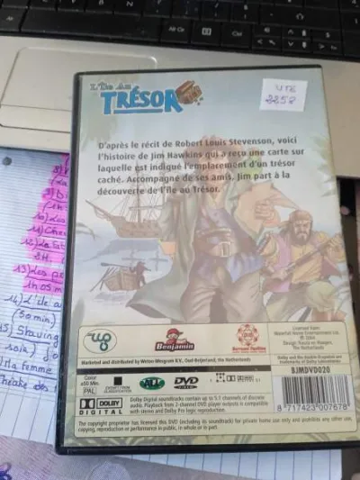 Dvd " l'ile au trésor " - photo 2