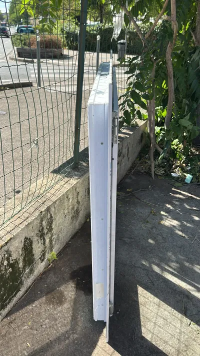 Fenêtre PVC blanc 2 vantaux Haut 1000/ Larg 1000 - photo 2