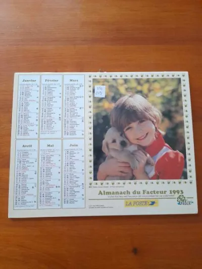 Almanach du facteur 1993 - la poste - photo 2