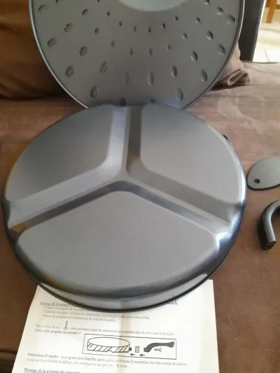 Télé Shopping - Poêle de cuisson Compartimentée - photo 3