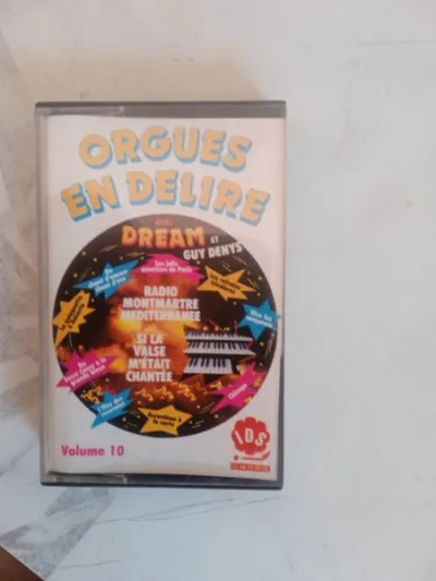 Cassette audio " orgues en délire " - CD, DVD & Vinyles - Saint-Satur (18300)