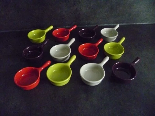 12 mini cassolettes neuves, jamais servies - Électroménager - La Gorgue (59253)