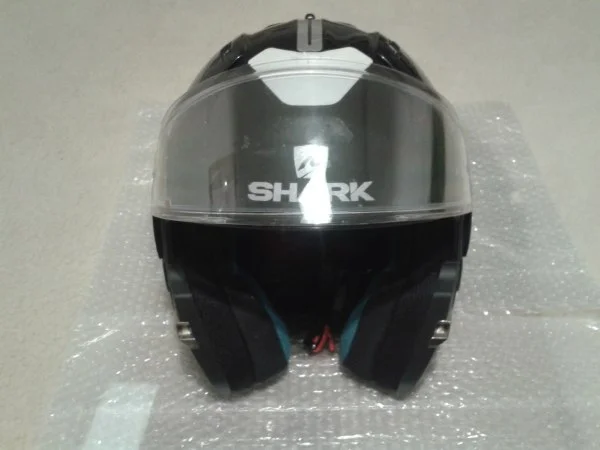 Casque neuf shark noir modulable - Équipements Moto - Compiègne (60200)
