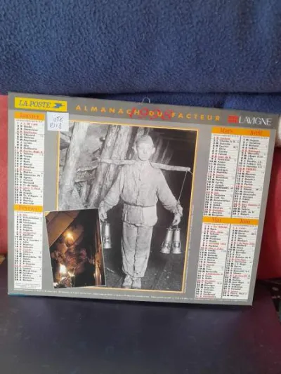 Almanach du facteur 1998 - la poste - photo 2