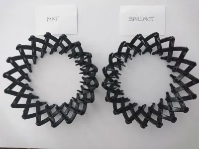 Pince cheveux noir mat ou brillant neuve - photo 3