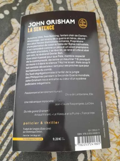 La sentence - john grisham - photo 2